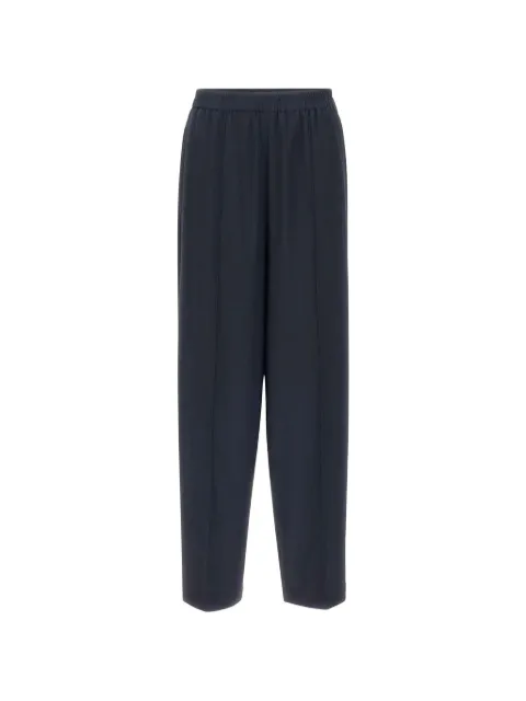 Fabiana Filippi elasticated-waist trousers Blue PAD276F336M1875146