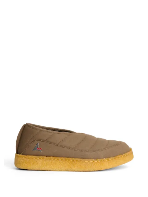 ROA Nuvolau quilted loafers Brown NBUW182FA44MTY0001