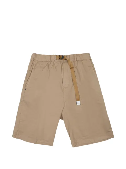 White Sand belted elasticated-waist shorts Neutrals 26SU511744