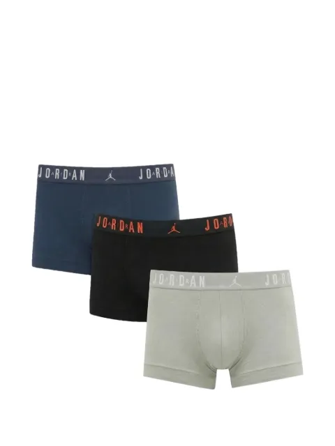 Jordan logo-waistband boxers (set of three) Black JM0693