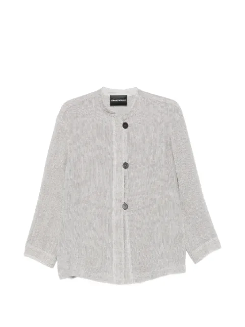 Emporio Armani buttoned jacket Grey EW003984TE19538U8157