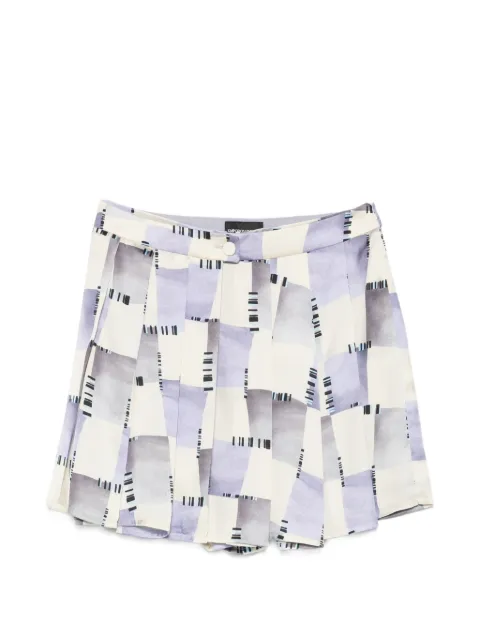 Emporio Armani abstract-print shorts Neutrals EW004379TE20255