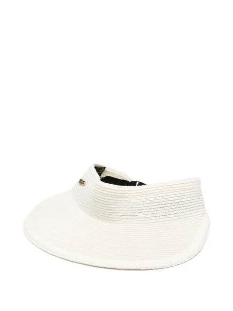 Borsalino logo-appliqué hat Neutrals 23005407F5