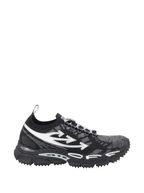 Off-White Be Right Back intarsia-knit sneakers Grey M2AOS6F0011072
