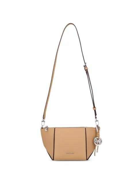 Michael Michael Kors Jordi logo-plaque leather cross body bag Neutrals 32R6S9JC1L