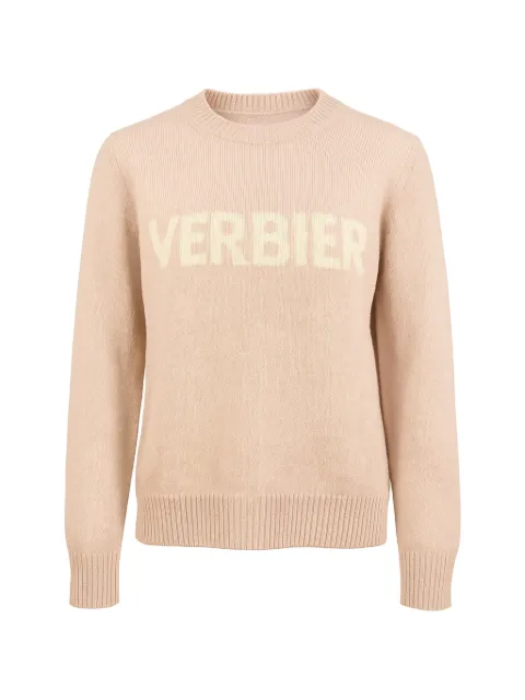 JURTA graphic crew-neck sweater Pink VK1529VERBIER3760