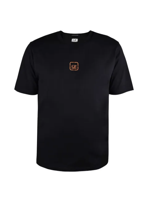 C.P. Company printed short-sleeve T-shirt Black 19CLTS053A006370W