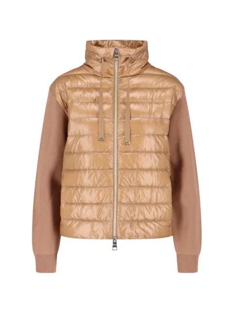 Herno zip-up cardigan Brown MP000155D72098