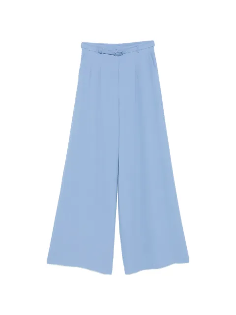 IMPERIAL belted pleated trousers Blue P8C5LHXC