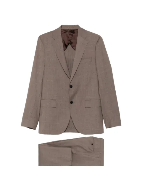 Lardini single-breasted suit Brown CN445AECN64416