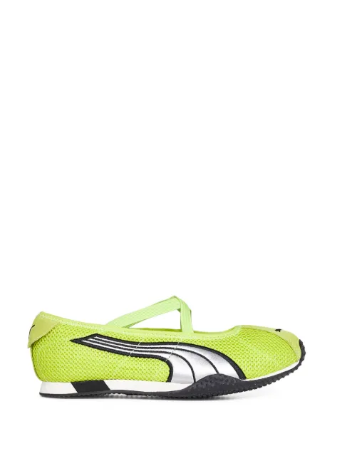 PUMA H-Street elasticated-straps ballet flats Green 40782001