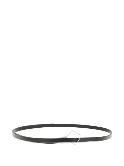 The Row Rhombe leather belt Black W1987L60