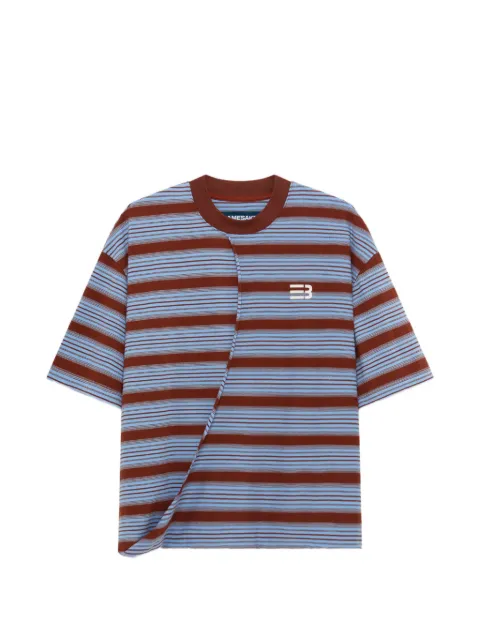 NAMESAKE striped short-sleeve T-shirt Blue N3SS26N3TS00SH