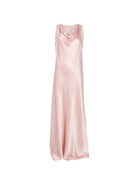 Antonelli Marcus embellished cowl-neck maxi dress Pink Q6788T794