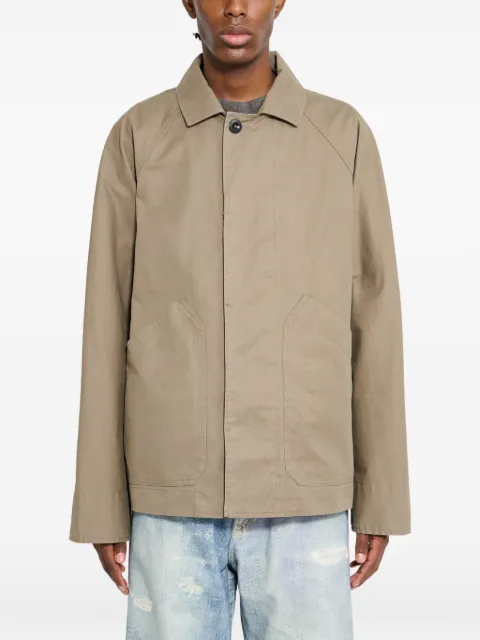 Margaret Howell Raglan cotton jacket Neutrals MHJK0518A25MLHTAU