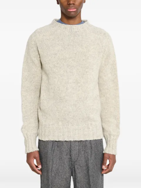 Margaret Howell seamless crew-neck sweater Neutrals MHKN0517A25MJKNAT