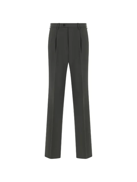 slowear pleated pressed-crease trousers Grey 1T000360306