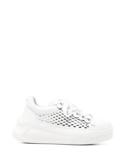 Cult Nirvana perforated sneakers White CLW467601