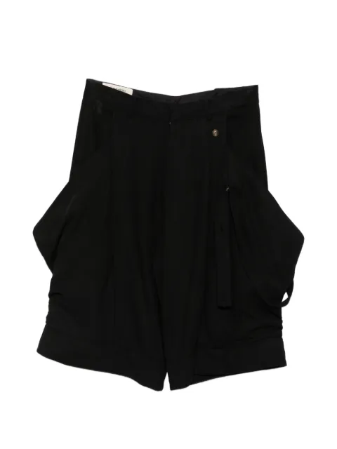 JiyongKim draped oversized-pocket trousers Black JK26SSPA08