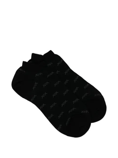 Zegna Iconic Triple-X socks Black N5V023250