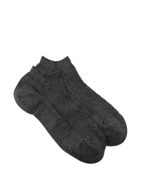 Zegna Sleek Dash socks Grey N5V026940