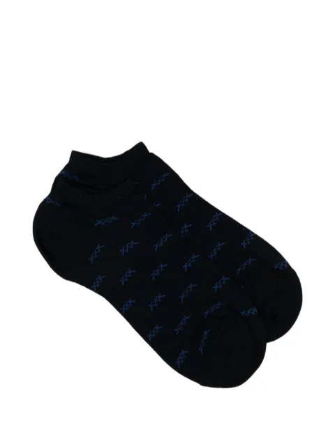 Zegna triple x ankle socks Black N5V023020
