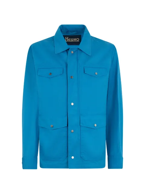 Herno long-sleeve shirt Blue FI000091U13211