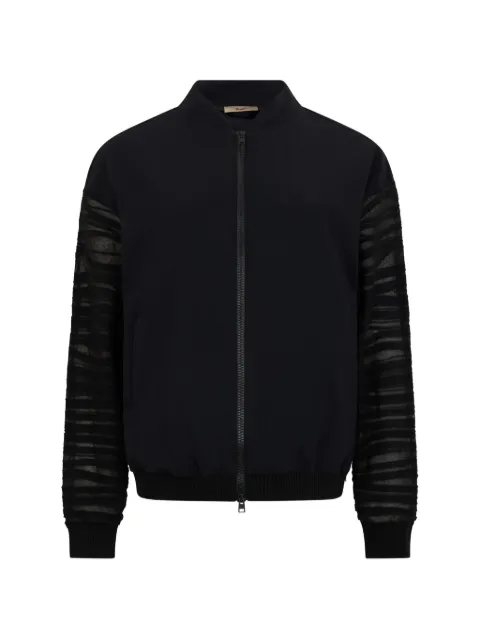 Herno zip-up bomber jacket Black MC000136D72034