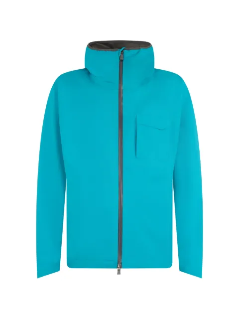 Herno zip-up hooded jacket Blue GI00102UL11101