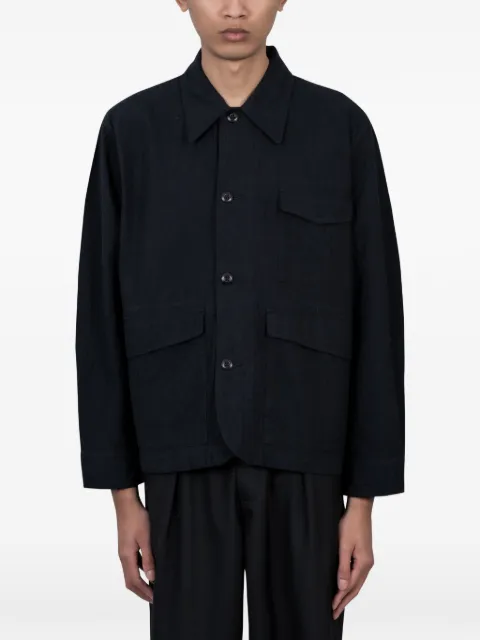 Universal Works pocket jacket Blue 34110