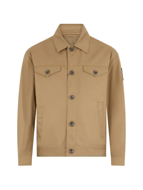 Herno flap-pocket shirt jacket Neutrals GI000328U13211