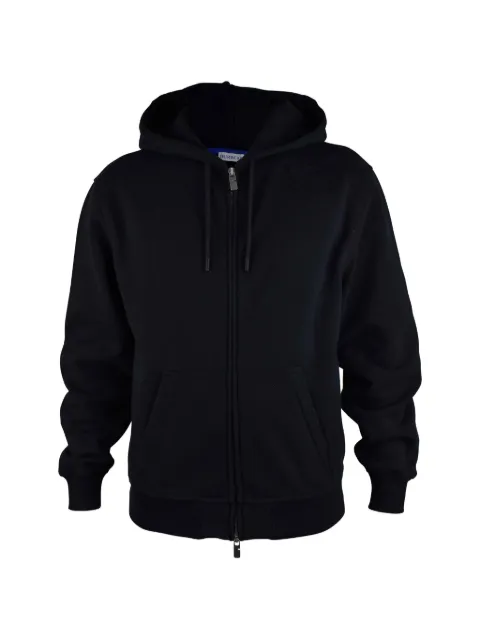 Burberry embroidered-logo hoodie Black 81007531001