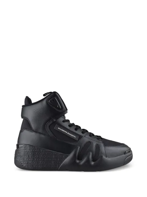 Giuseppe Zanotti logo-patch sneakers Black RM0005700106