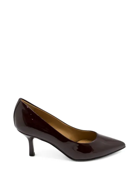 Walter Steiger pointed toe pumps Brown SA556