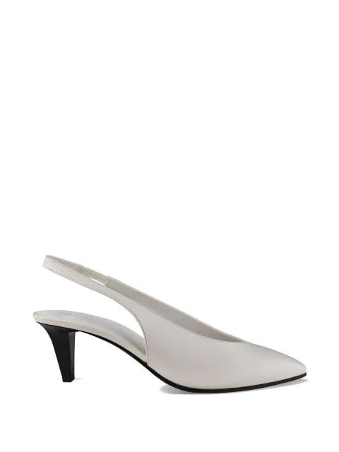 Loro Piana elastic-strap pointed pumps Neutrals FAN3740106J