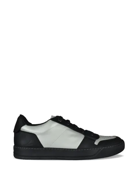 Lanvin DBB1 embossed-logo leather sneakers Black FMSKDLOWL