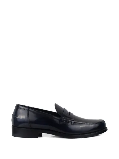 Alberto Fasciani shiny leather loafers Blue 599F142BLEU