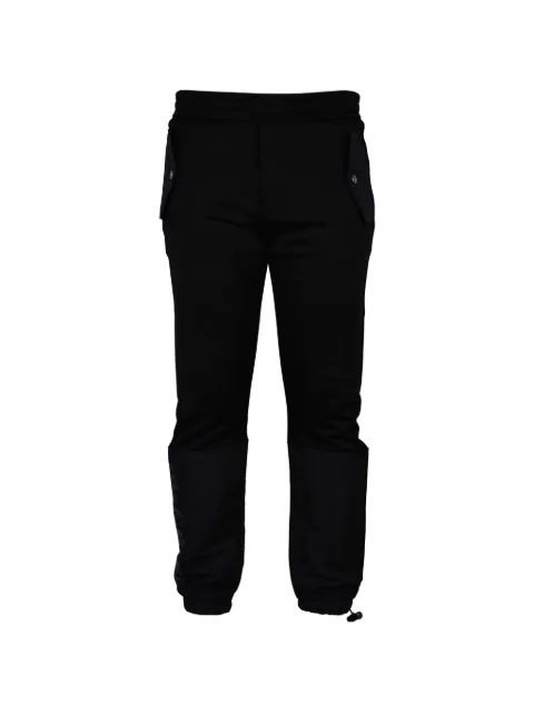 Alexander McQueen zipped sweatpants Black 701304QTX54