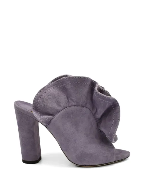 Jimmy Choo Haile ruffle-detail sandals Purple HAILE100SUES