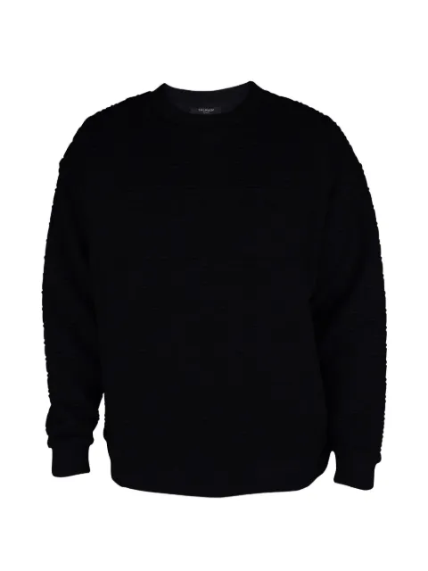 Balmain crew-neck sweater Black WF1JS000J184