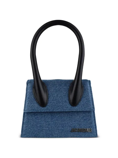 Jacquemus Chiquito denim top-handle medium tote bag Blue 213BA0023071JEANBLEU