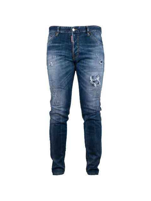 DSQUARED2 Cool Guy distressed-effect jeans Blue S74LB1319ISA01