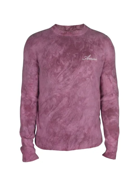 AMIRI logo-embroidered sweater Pink W0M05568CN