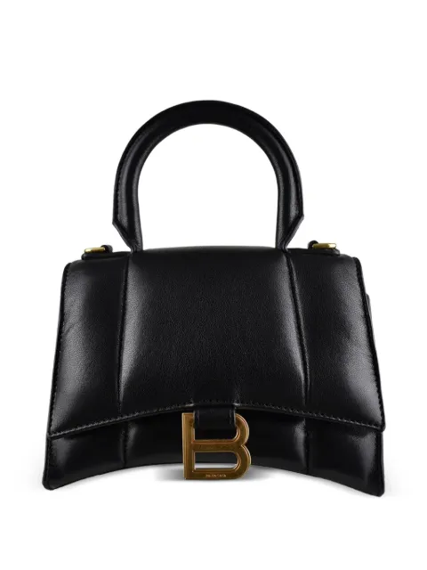 Balenciaga quilted hourglass bag Black 5928332AATJ1000