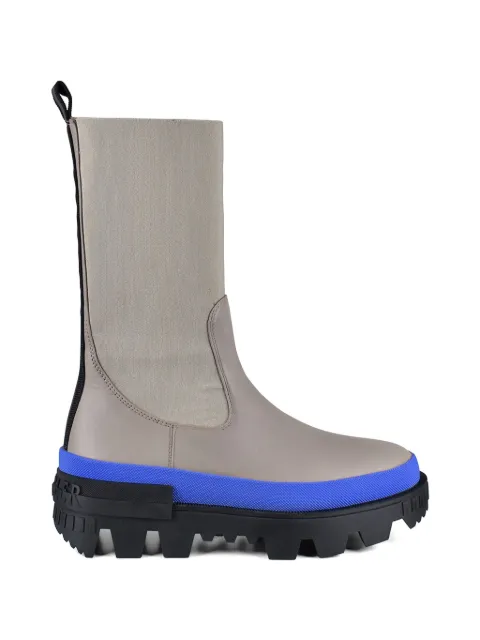 Moncler almond point boots Neutrals H20984F00020M1906