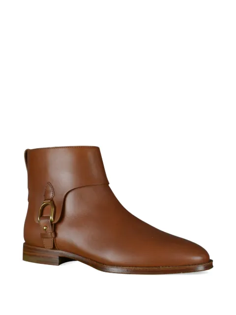 Lauren Ralph Lauren Reanne stirrup-buckle boots Brown 587446