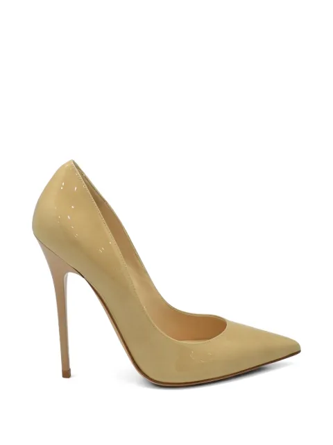 Jimmy Choo Anouk pointed-toe heeled pumps Neutrals ANOUKPAT2