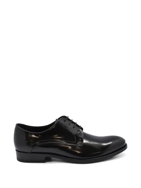 Alberto Fasciani leather derby shoes Black 616F279