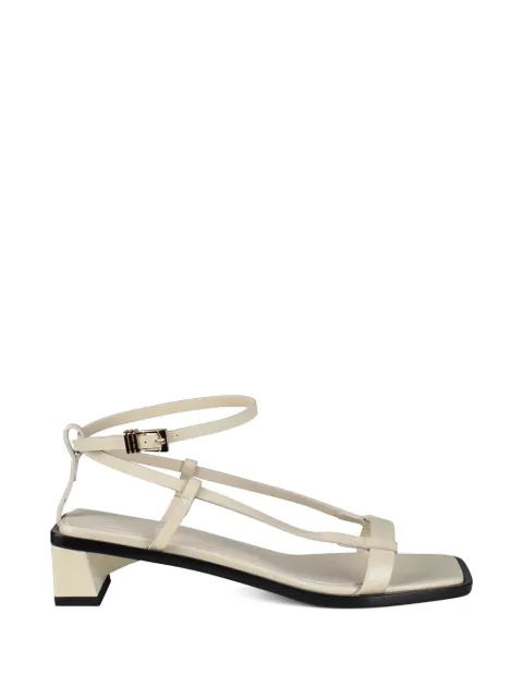 Anest Collective crossover linea leather sandals Neutrals 2SSWS5044007