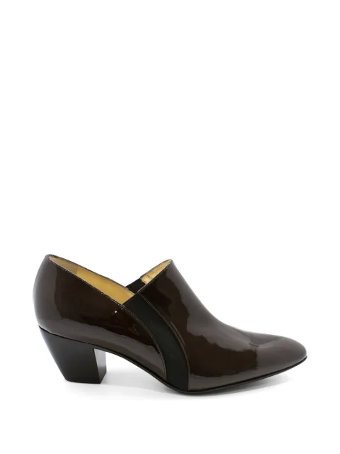 Walter Steiger Seventy Eight patent-leather boots Brown SA542